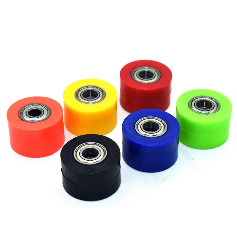 1PCS Universal 8MM 10MM Motobike Chain Roller Tensioner Pulley wheel guide For KAYO BSE PPR CRF YZF EXC RMZ KLX Motorcycle