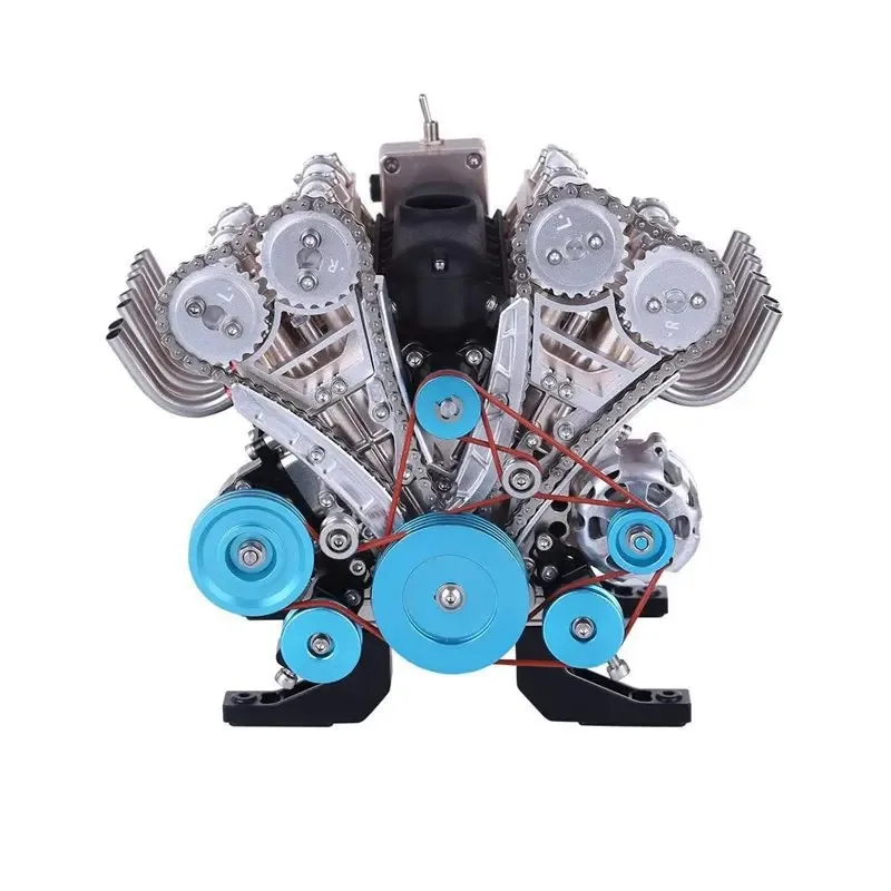 Engine Model Micro Turbofan V8 Eight Cylinder Four Cylinder Electric Mini Engine