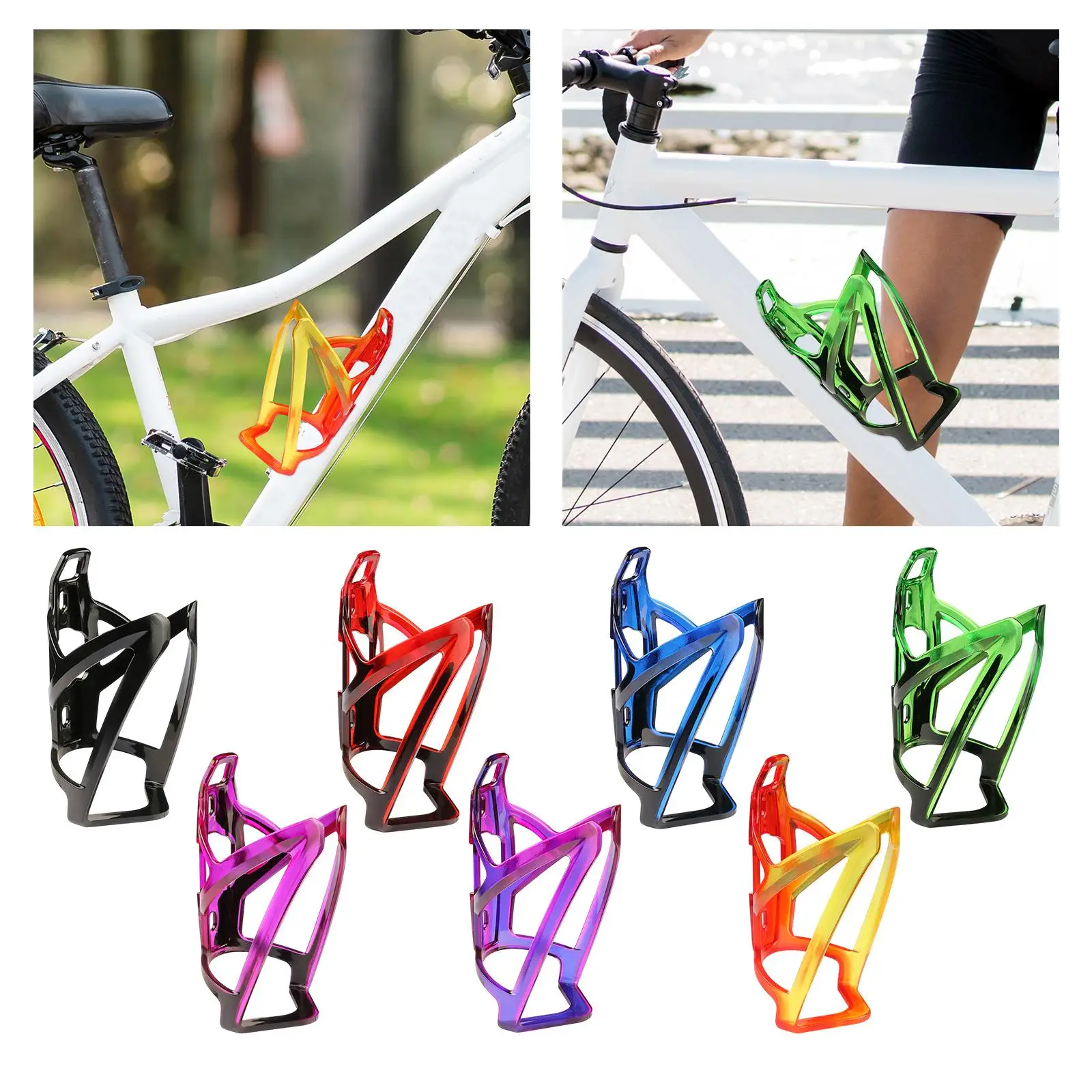 

Bicycle Water Bottle Holder Durable PC Material Cup Cage for Adult Bikes Hydration Support