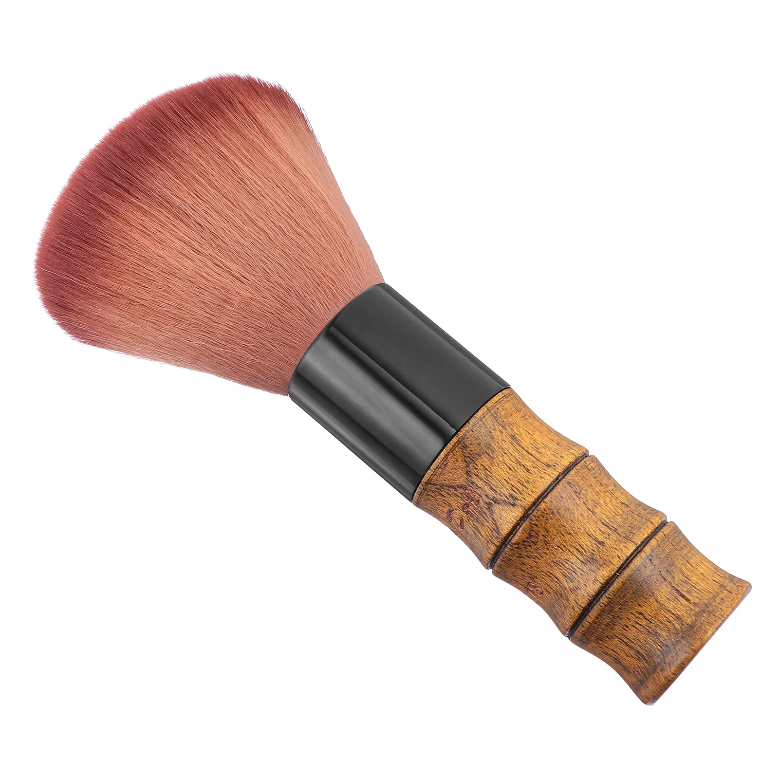 1 pz spazzola per la pulizia dei capelli del collo forniture per parrucchieri manico in legno massello spazzola per taglio di capelli per salone strumento per la depilazione dello spolverino per il collo