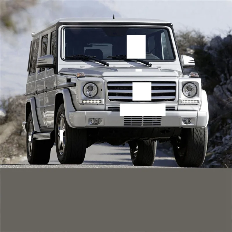 

Уникальный автомобильный головной фонарь, решетка, светодиодные дневные ходовые огни для Mercedes-Benz W463 G63 AMG 1990-2018