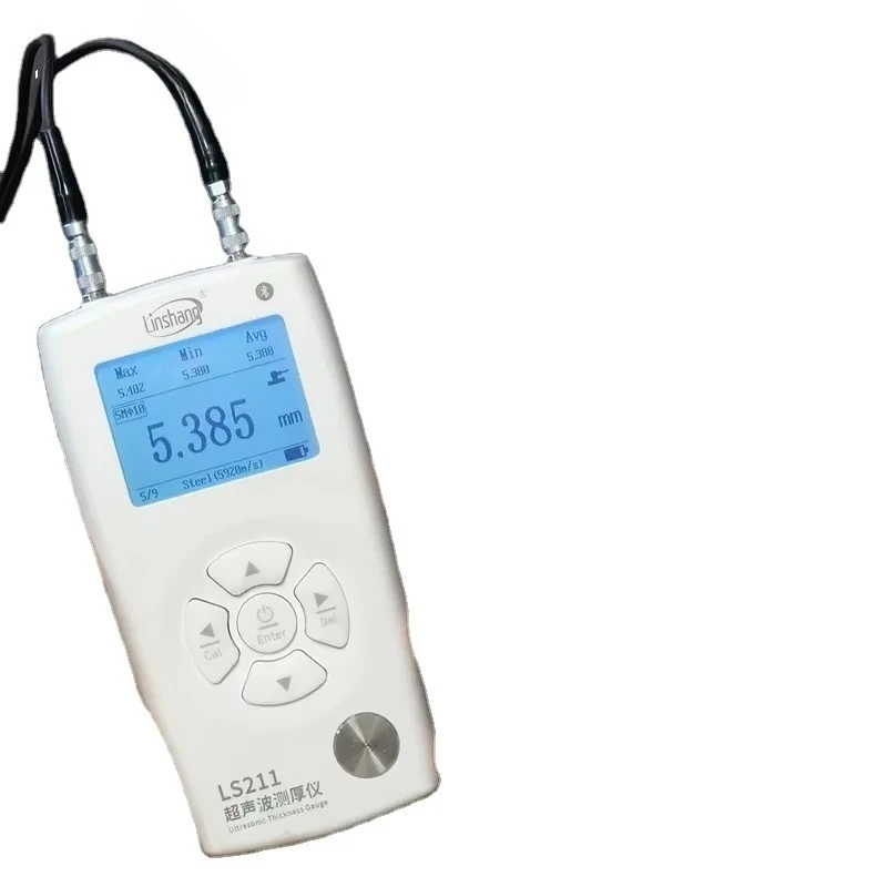 LS211 Multi-probe Ultrasonic Thickness Tester High Accuracy Gauge 0.001 Resolution 600mm Measurement Range