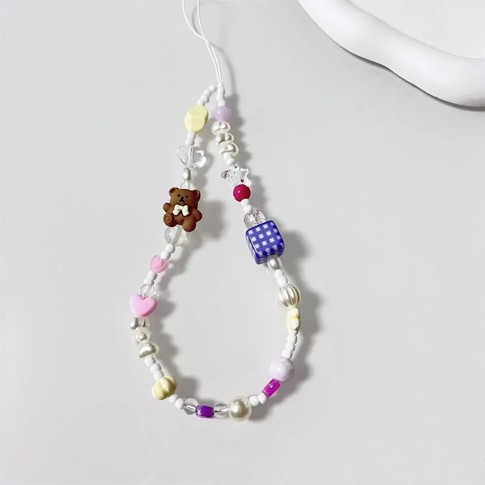 

Модный ремешок для телефона с медведем Y2K, анти-потерянная мультяшная сумка, подвеска для камеры, съемный подвесной веревка для телефона, аксессуары для подвески телефона