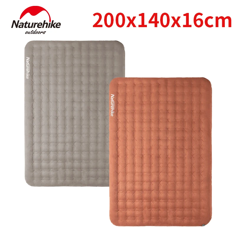 

Naturehike TPU Inflatable Mattress Camping Double Air Bed Travel Tent Mat Sleeping Pad Waterproof Outdoor Thickened Cushion 16CM