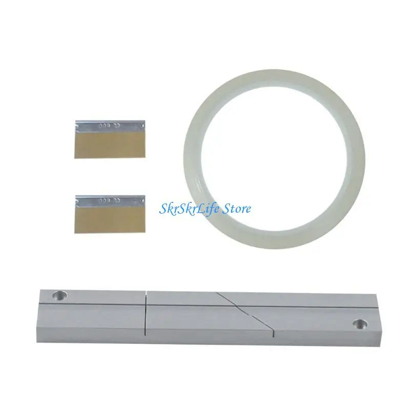 

E65E 1/4 10inch Tape Splicing Set Perfect Opening Cassettes Tape Splicing Set