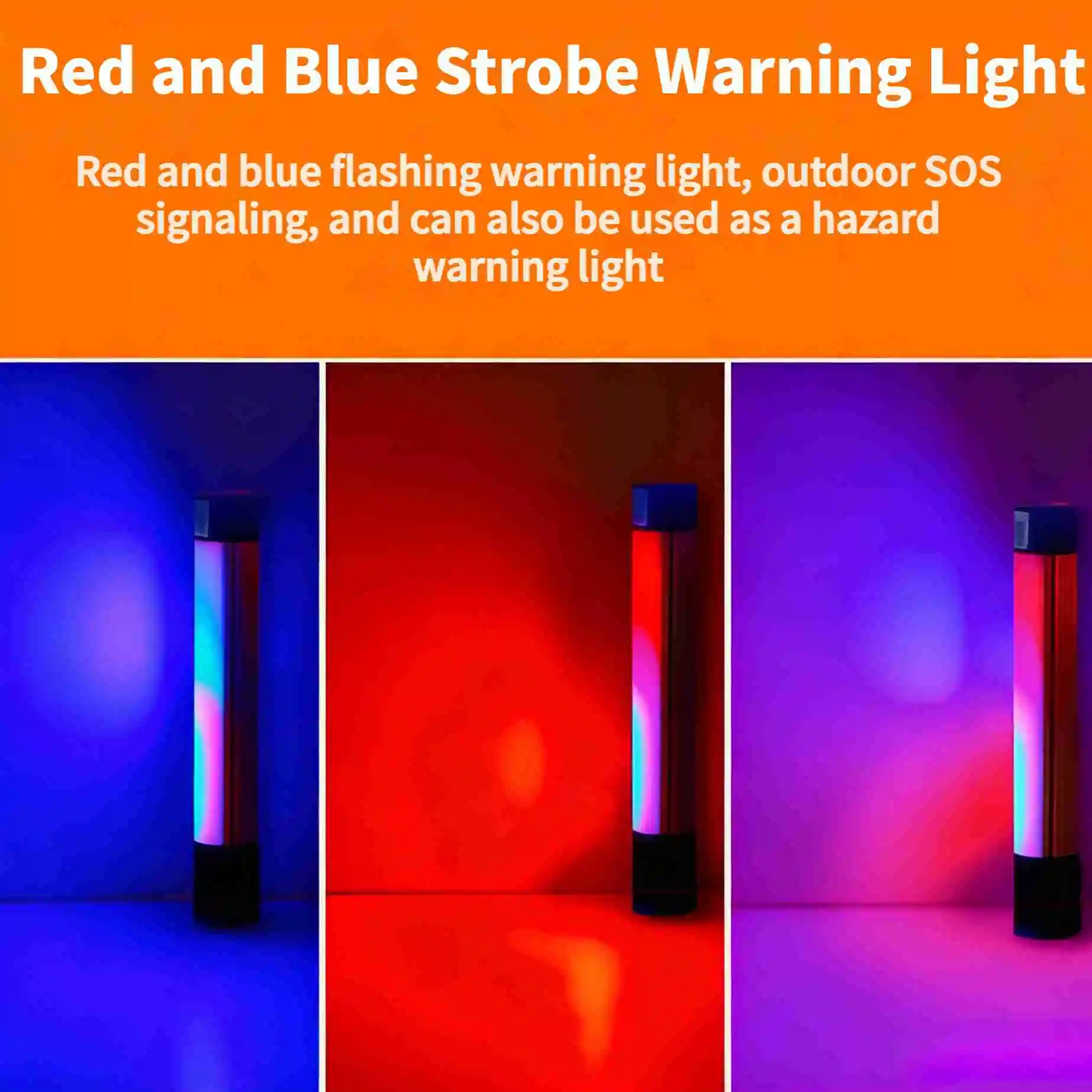 98W LED Work Light Portable Camping Lamp with USB Power Bank, Magnetic Hanging Standing for Repair Outdoor Emergency Lighting