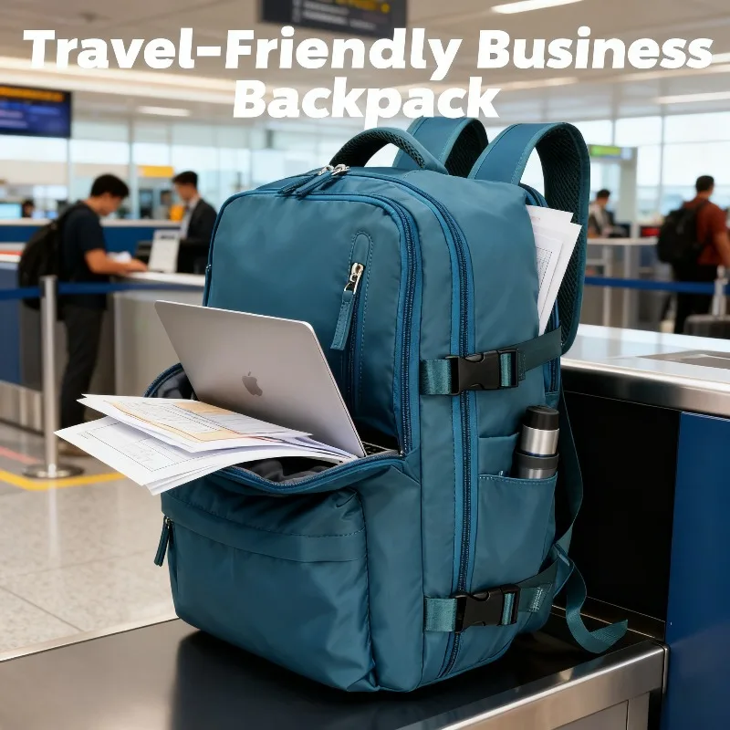 حقيبة أمتعة للكمبيوتر المحمول مقاس 16 بوصة بسعة كبيرة للسفر لعام 2026