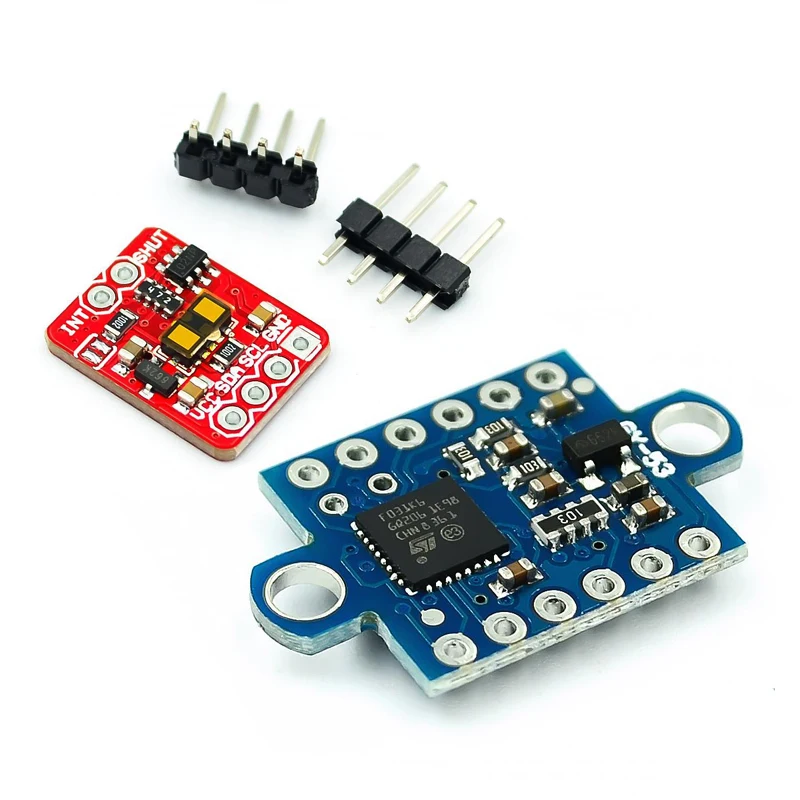 GY-53-L1X  50Hz 3.3-5v VL53L1X Laser Ranging Sensor Module 4cm-4m Ranging Module ToF Distance Measurement I2C PCB Sensor Board