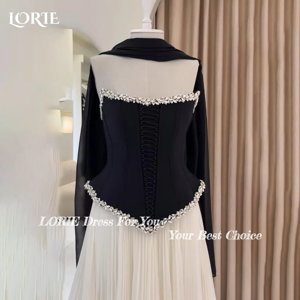 LORIE Arabië Saudi Zeemeermin Avondjurken Sexy Pailletten Glanzende Sparkly Feestjurk Saudi Party Prom Dress Aangepast