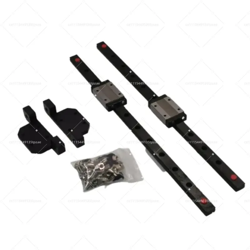 1Pc Y-Axis Linear Rail Adapters Kit, Dual Linear Rail Set Upgrade for Creality Ender 3 Ender 3 V2 Ender 3 Pro 3D Printer