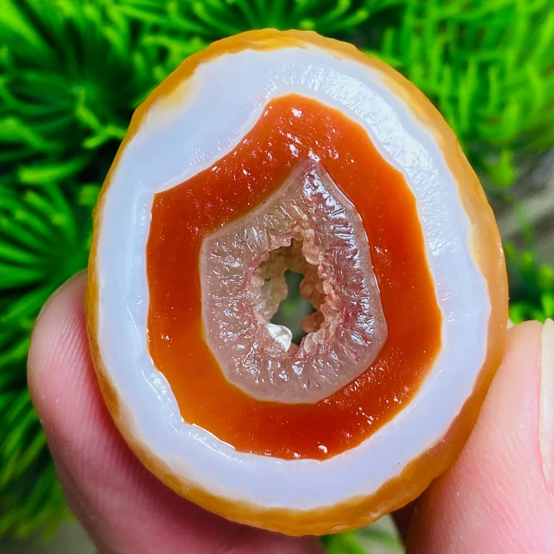 Quality Natural Sardonyx Energy Stone Alxa Gobi Desert Eye Agate Witchcraft Chakra Crystal Healing Family Decoration