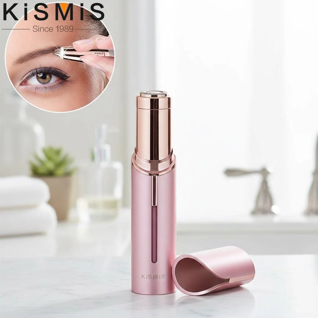 

Portable Electric Eyebrow Trimmer Razor Shaver Women Eyebrow Face Epilator Compact Easy Carry