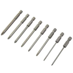 75mm Cross Screwdriver Bits Set  Electric Screwdriver 1/4 Inch Magnetic Hex Screw Driver Bits Hand Tools PH0/ PH1 /PH2