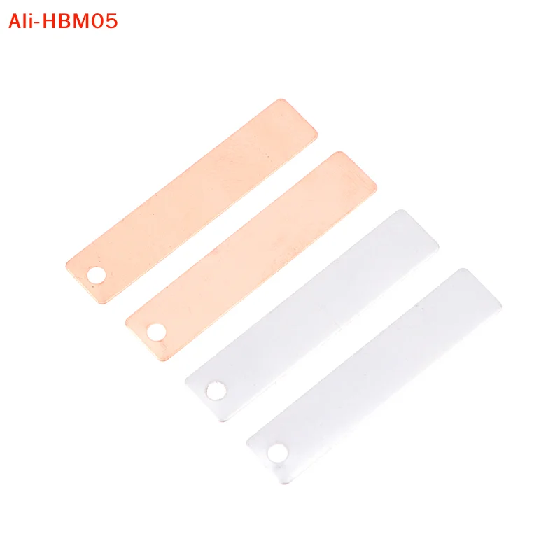 (HB05)10PC Copper Sheets And Zinc Electrodes With Consumables Strips Anode For Electroplating Plate DIY Fruit Consumables Strips