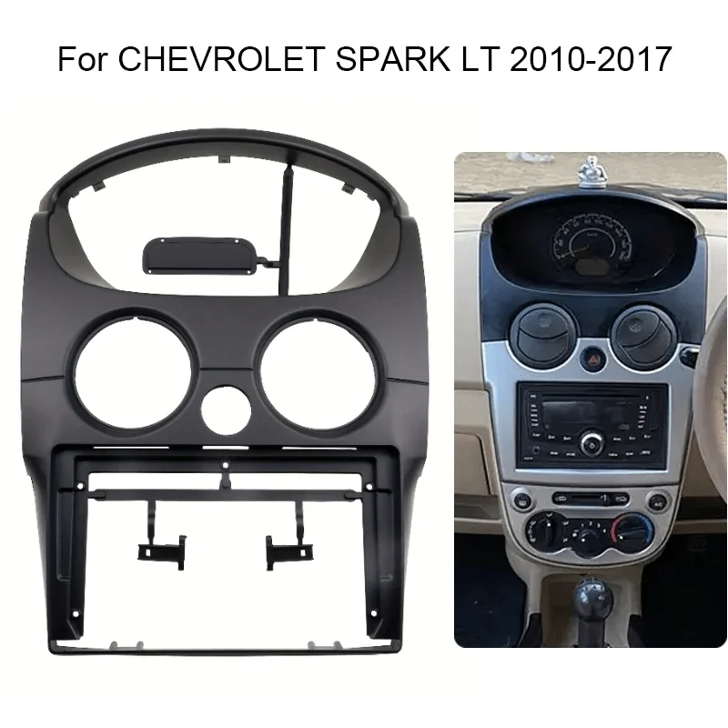 

Рамка автомобильной панели радиоприемника подходит для Spark LT 2010-2017 гг., с 9-дюймовым DVD-плеером GPS, комплектом для установки приборной панели