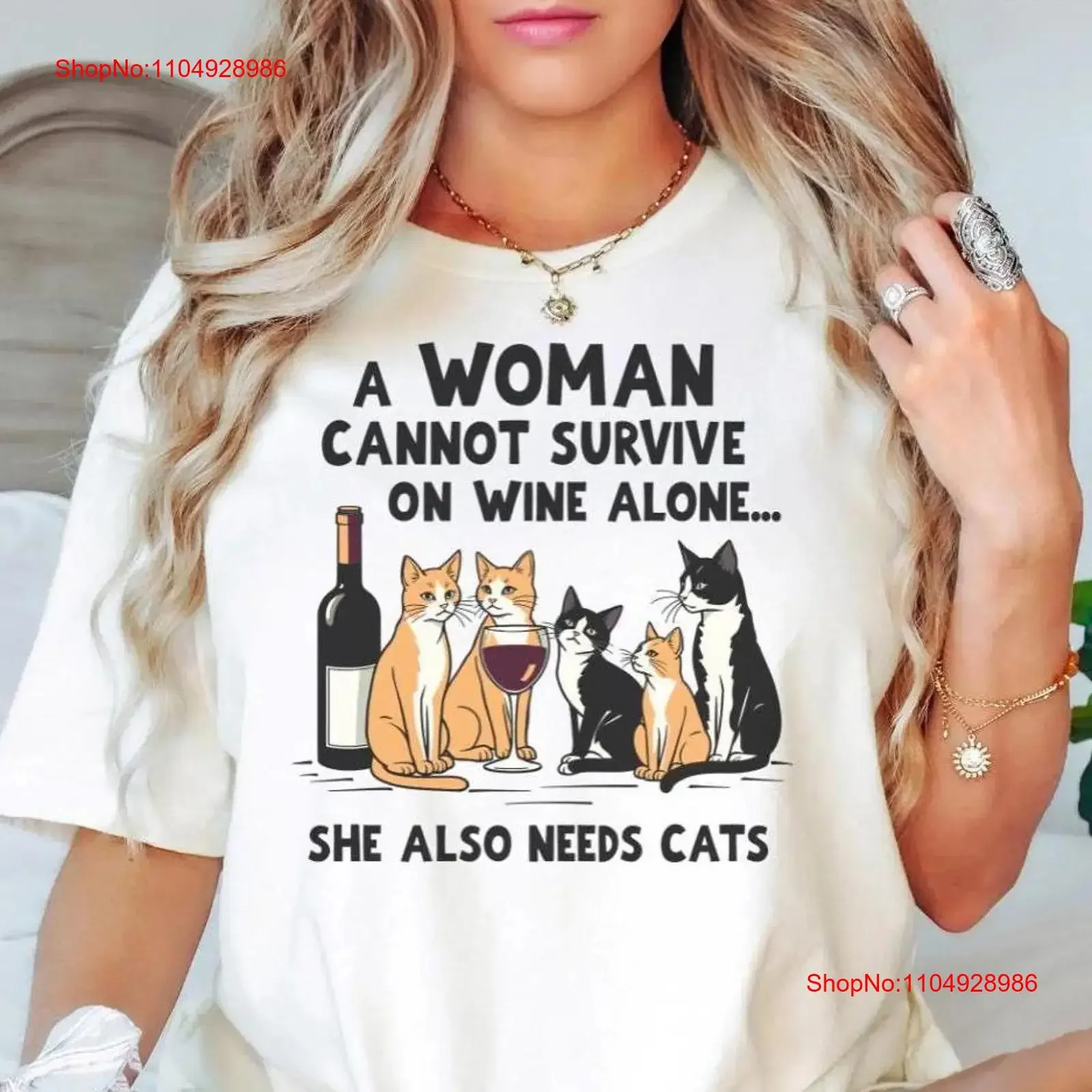 

Футболка для любителей вина и кошек, забавная футболка для мамы, лучшего друга, женская винтажная стираная модная мягкая универсальная растянутая футболка унисекс