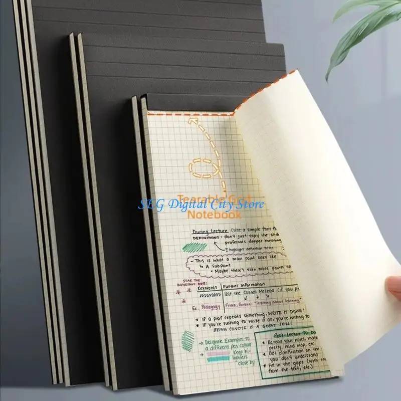 U75B A 5 B5 Tearable Graph Paper Notebooks Small Writing Pads Lined Paper Pads