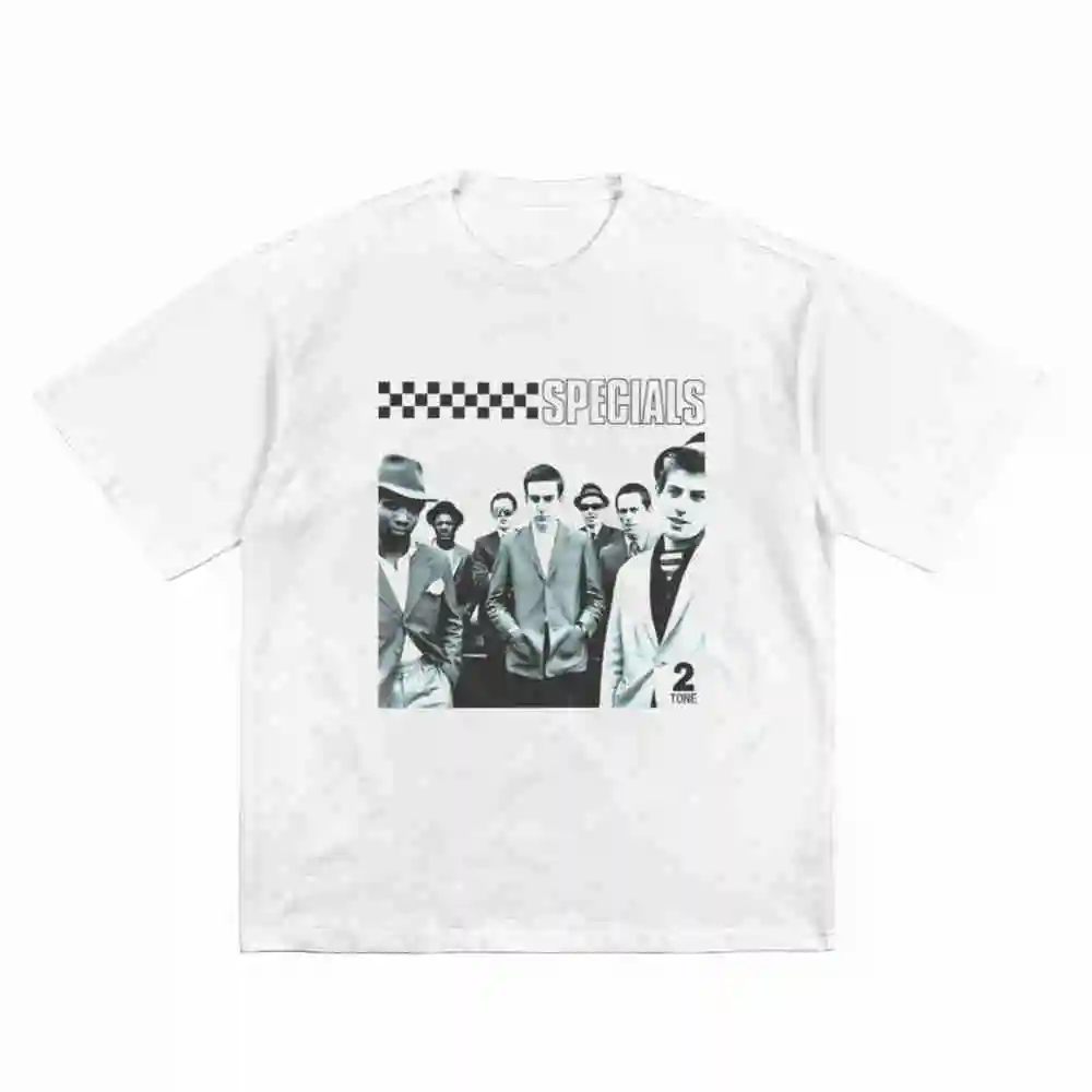 The Specials Two Tone Short Sleeve Tee 100% Cotton T-Shirt