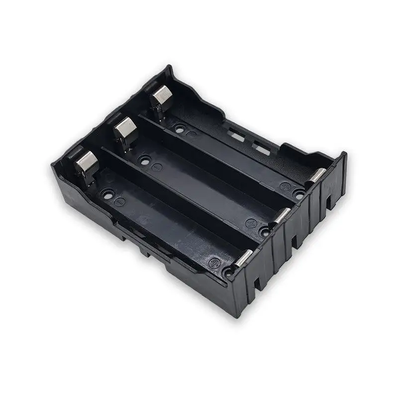 18650 Parallel Battery Box Shell 18650 Parallel 1/2/3/4 Slot Battery Holder Storage Box Case DIY Accessories