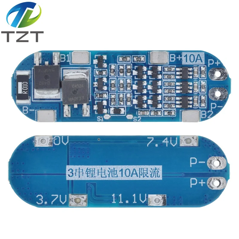 1/3/5PCS 3S 13A Li-ion Lithium Battery 18650 charger protection board 11.1V 12.6V