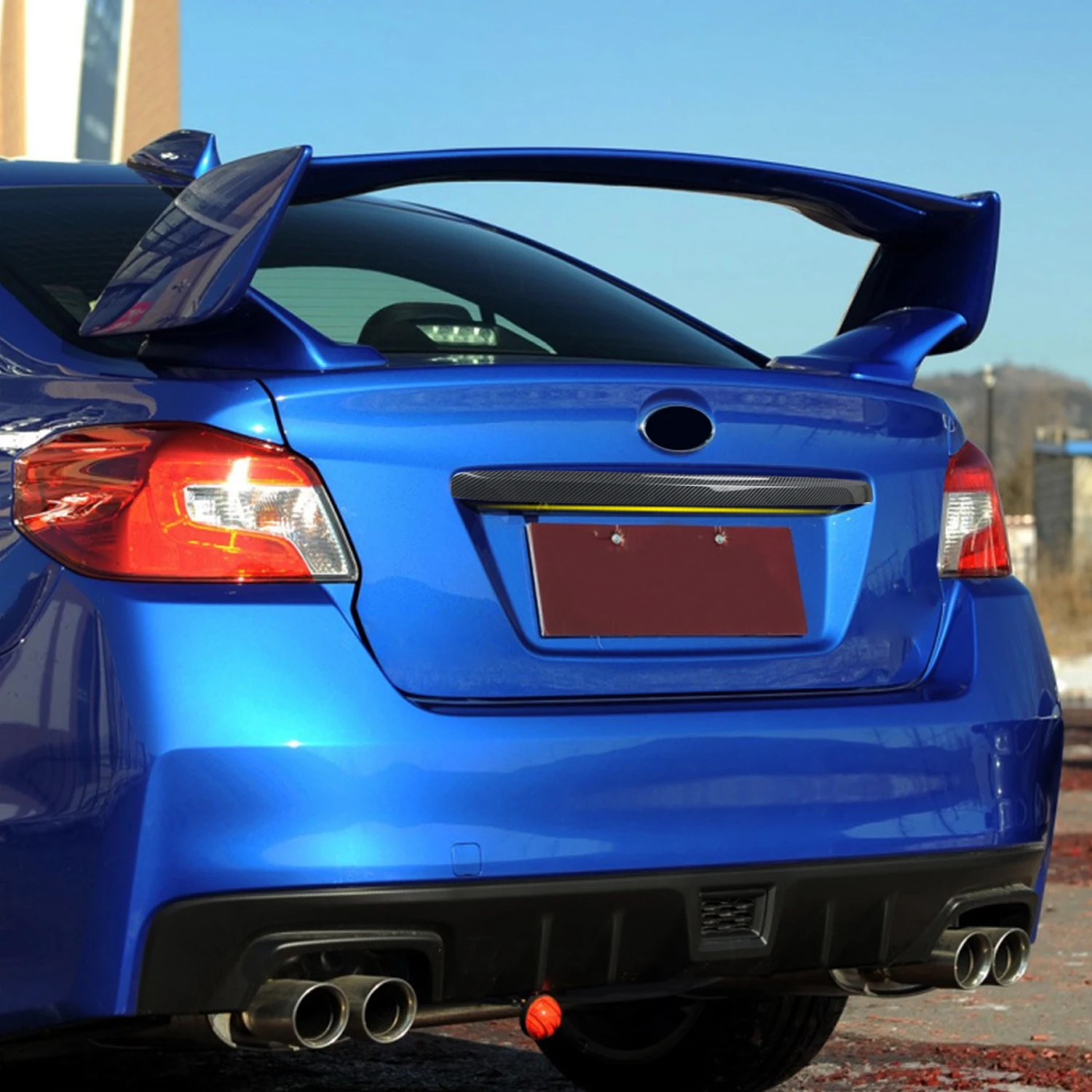 For Subaru WRX / WRX STi 2015 2016 2017 2018 2019 2020 2021 Car Tail Wing Decoration Rear Trunk Spoilers Wing Exterior Accessory
