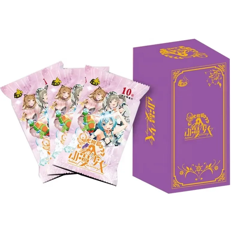 

Wholesales Anime Beauties Collection Cards Sexy Swimsuit TCG PR Girls Bikini Fairness Goodliness Table Playing Game Board