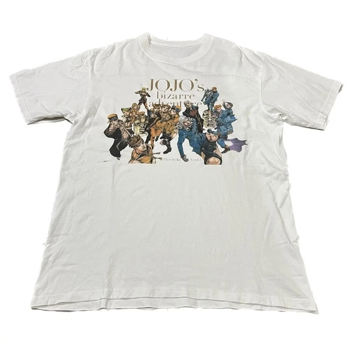Classic JoJos Bizarre Adventure Anime Manga Graphic Tee Cotton Mens Womens T-Shirt Summer Vintage Streetwear
