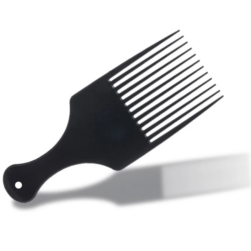 1Pc Plastic Afro Comb Curly Hair Brushes Salon Hairdressing Styling Long Tooth Styling Pick Styling Accessory