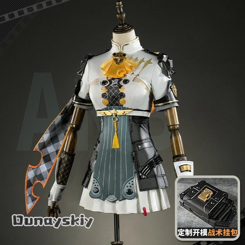 Zenless Zone Zero Soldier 0 – Anby Cosplay Kostüm Sexy Slim Fit Kleid Kampfuniformen Spiel Zzz Rollenspiel Damenkostüm S-2XL