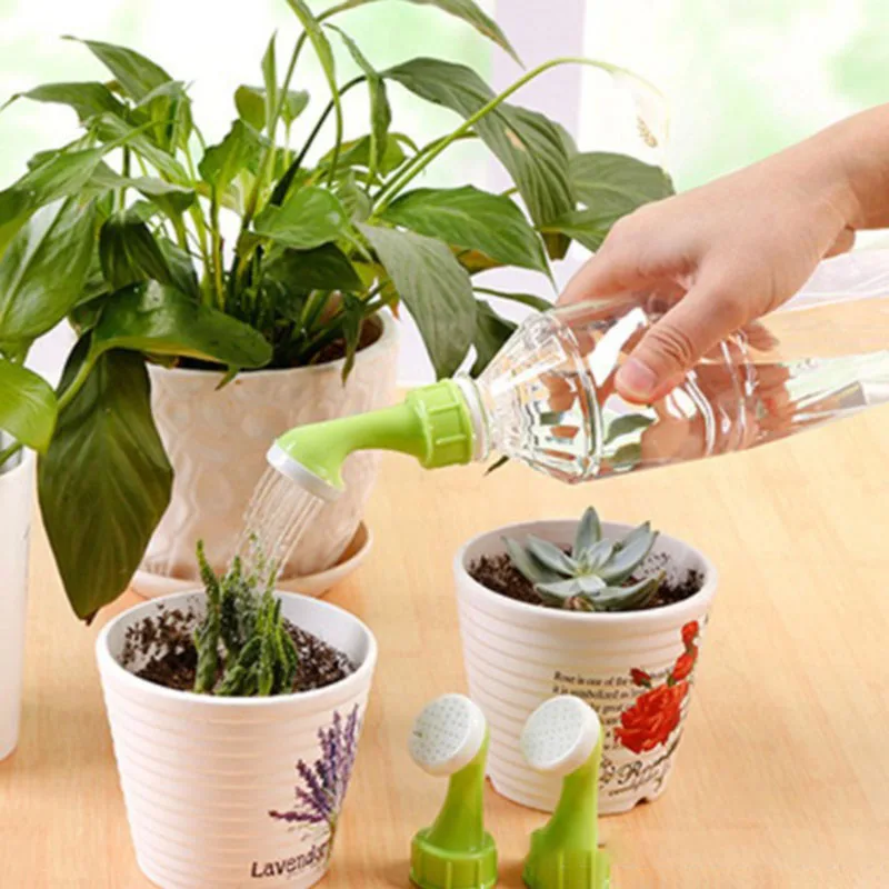 PVC Plastic Bottle Cap Sprinkler Watering Can Head Garden Spray Waterer Sprinkler Water Plant Nozzle Sprinkler