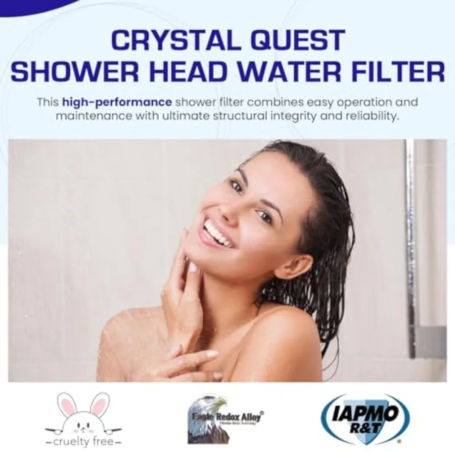 Filtro Doccia con Soffione - Oro - Filtrazione Avanzata Multistadio per Acqua Più Pulita - Rimuove Cloro e Impurità Pesanti