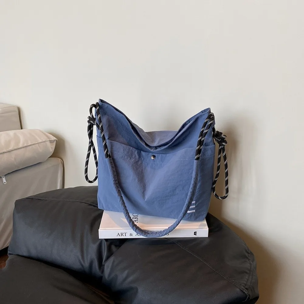 

Стильная легкая сумка через плечо, большая вместительная водонепроницаемая нейлоновая сумка-мессенджер, повседневные женские сумки для отдыха, студенческие сумки