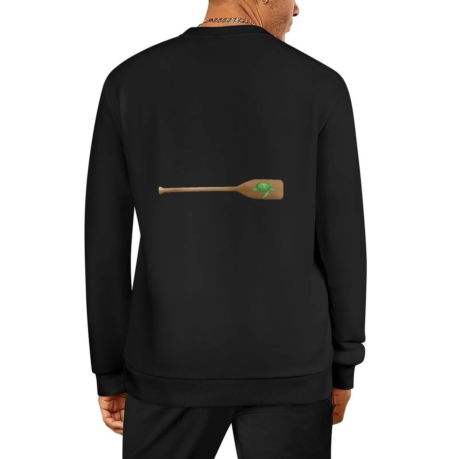 

turtle rowing oar Pullover korean autumn clothes mens designer clothes autumn jacket men men's clothes sweatshirt men