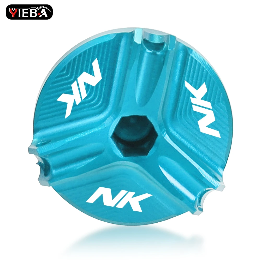 ل CFMOTO CF MOTO 800NK 650NK 450NK 250NK 150NK 350NK دراجة نارية M19 * 2.5 زيت المحرك كوب الوقود حشو خزان غطاء تغليف الملحقات