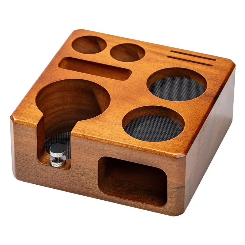 

51mm 54mm Coffee Tamping Station Portafialter Holder Stand Mat For Delonghi Breville E61 Espresso Accessories Barista Tools