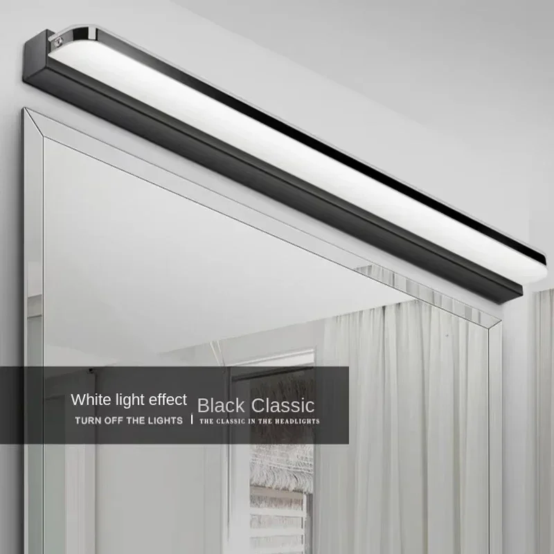 مصابيح حائط LED حديثة البساطة ، ديكور الحمام ، مصابيح المرآة ، مصابيح التعبئة ، تركيبات الإضاءة الداخلية