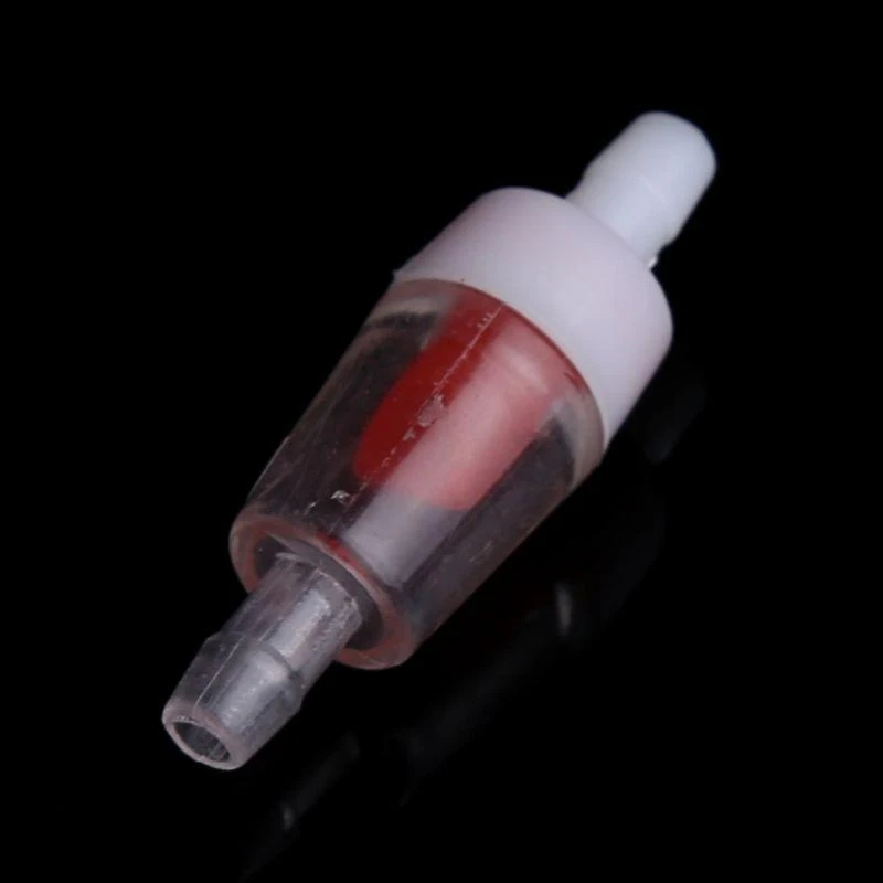 Überprüfen Sie, ob Rückflussventil für die Aquarium-Luftpumpe für 4-mm-ID-Rohre geeignet