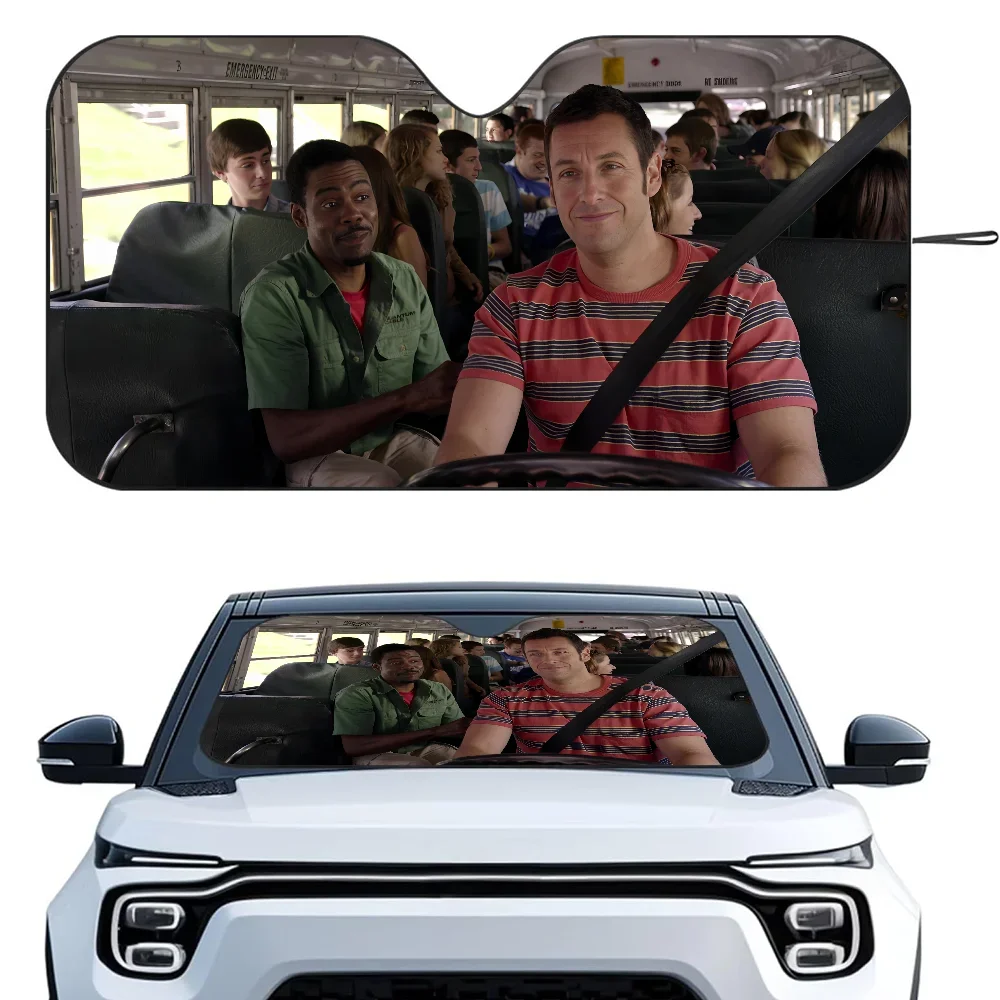 G-Grown Ups 2 قيادة السيارة SunSha العازلة للحرارة الألومنيوم فيلم الزجاج الأمامي Sunshas الأشعة فوق البنفسجية كتل سيارة الشمس قناع حامي