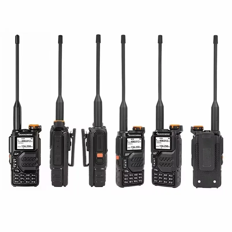 전성UVK5 무전기 50-600MHz 전체 주파수 대역 C형 충전기 AM DTMF 교란기 NOAA UVK6 K58 UV-5R Plus FM 햄 양방향 라디오