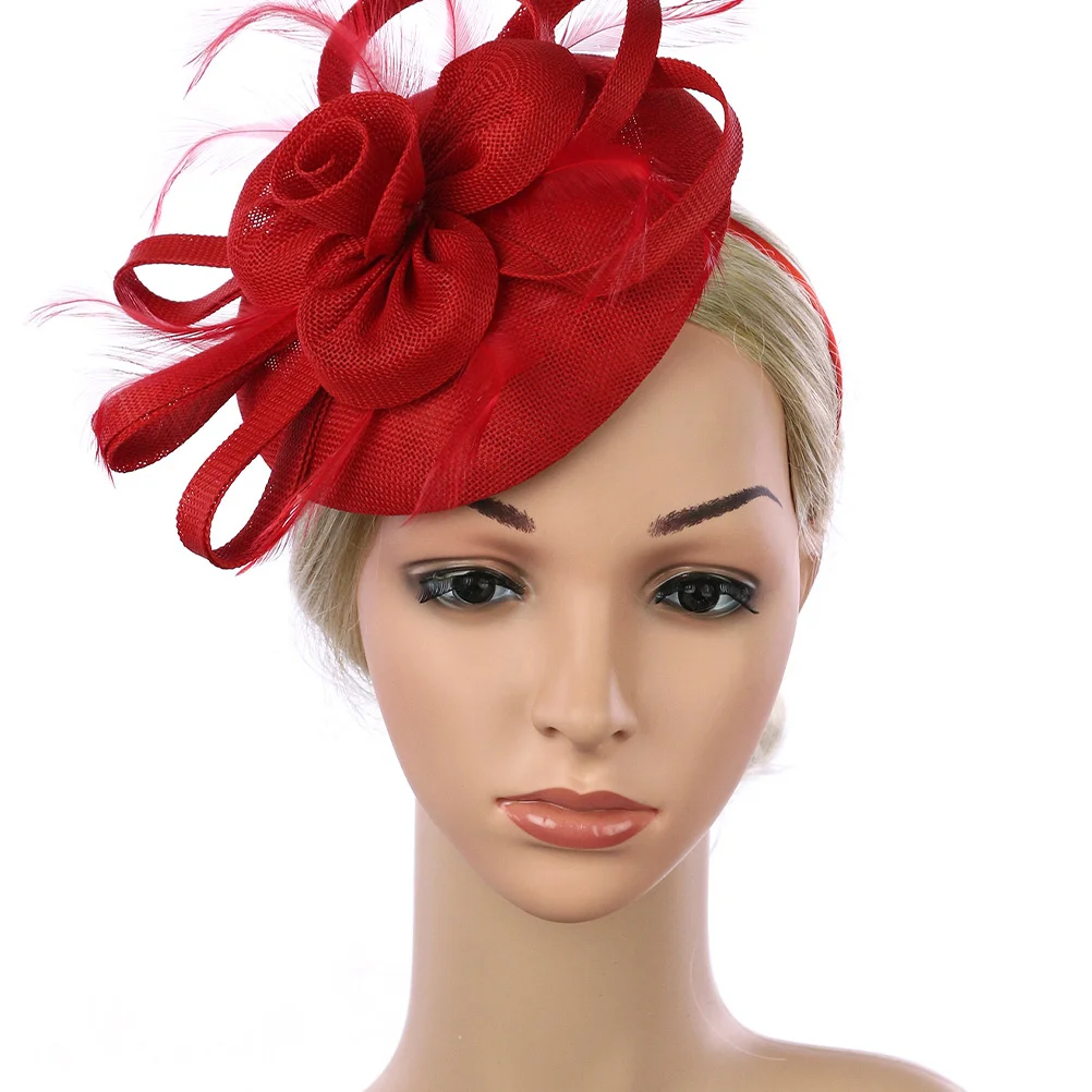 

Stylish Flower Bow Headwear for Women Party Wedding Christmas Lightweight Comfortable Hairpin Headband Elegant Daily Wear