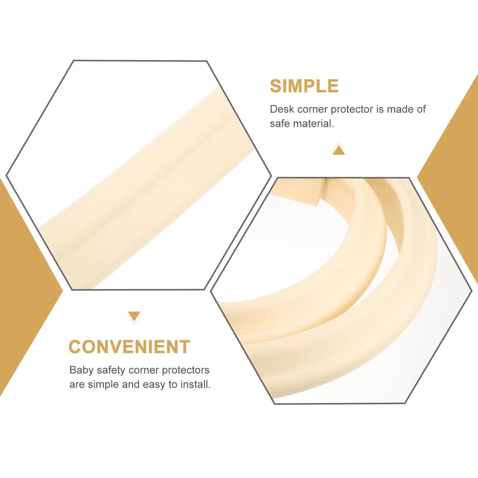 

Baby Proofing Edge Protector Strip Safe Flexible Child Proof Desk Table Cabinet Edge Guards Baby Safety Protection