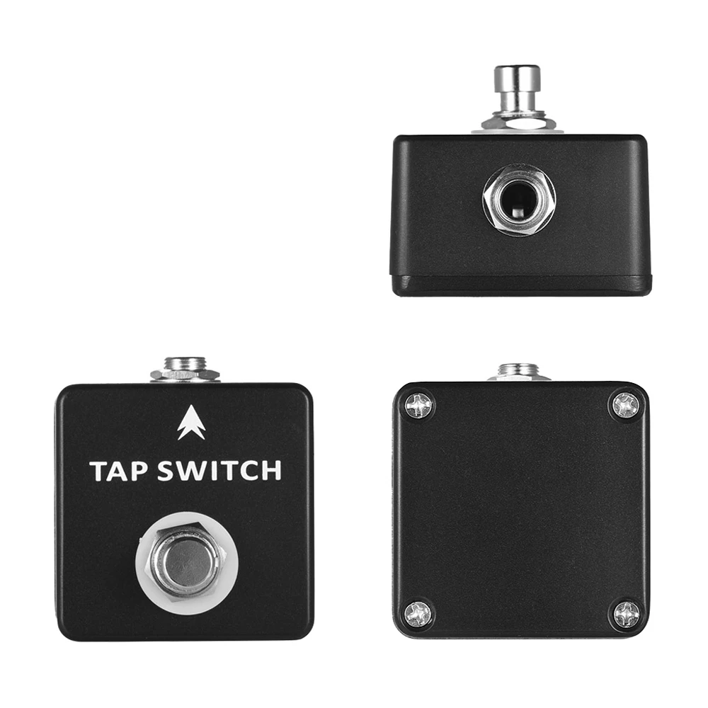 MOSKY DUAL SWITCH pedal Dual Footswitch Foot Switch Pedal Full Metal Shell Guitar Effect Pedal Guitar Accessories VS TAP SWITCH