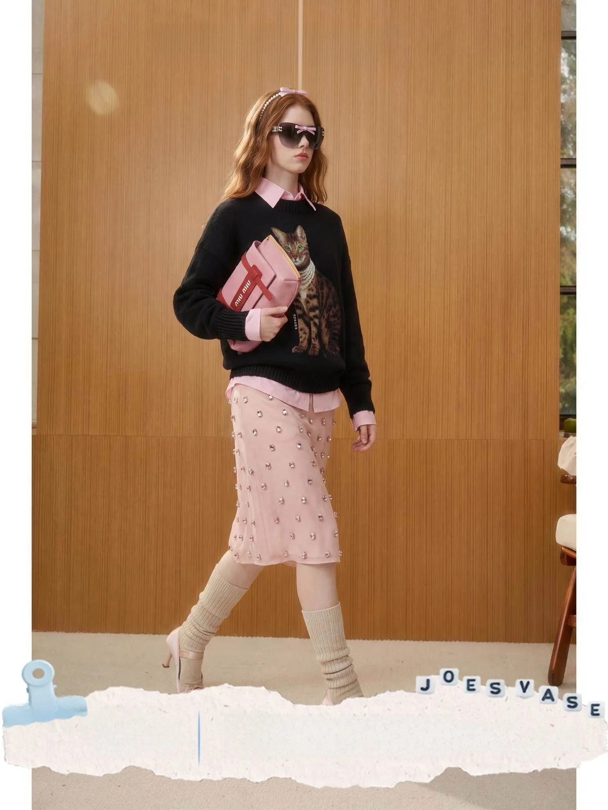 

Вязаный свитер Bla для женщин, повседневный, весна 2026, новинка, серия Jia Huizhen Trace, свободный крой, с длинными рукавами