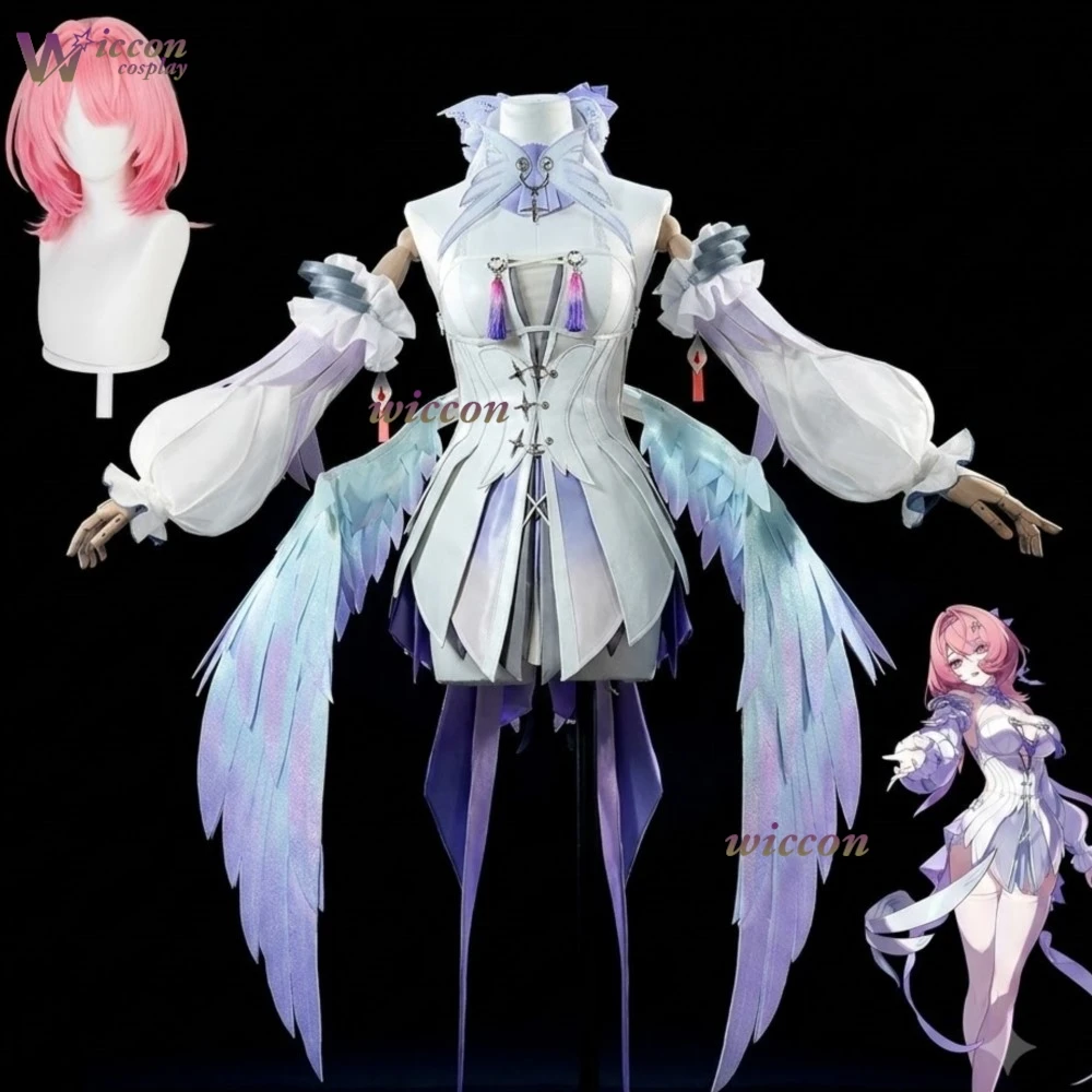 Costume de cosplay du jeu Zenless Zone Zero Remielle Dan, nouvelle combinaison en cuir blanc, uniforme féminin pour Halloween et carnaval.