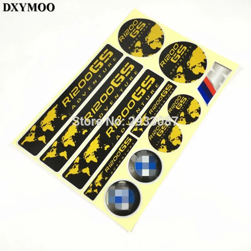 

1 SET Motorcycle Tail Box Car Whole Body Decals for ADV R1200GS F800 F700 GS ENDURO