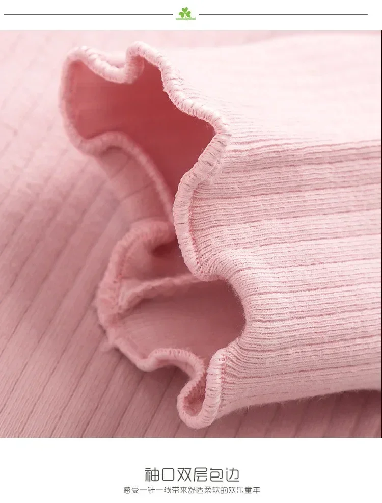 Camicie per neonate magliette a maniche lunghe bambino bambini canottiera in cotone biancheria intima termica per bambini bambini dolcevita fondo