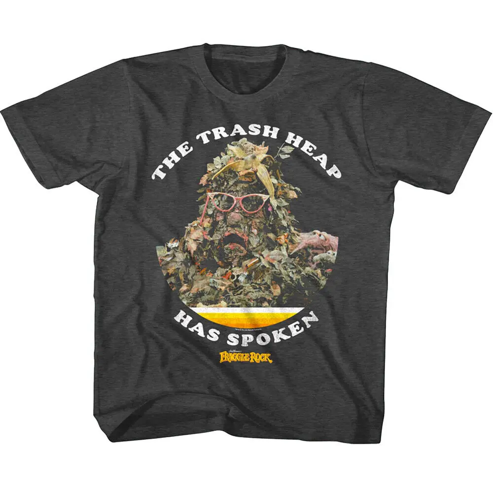 Fraggle Rock Trash Heap Has Spoken Kids T Shirt Garbage Pile Dump Jim Henson's