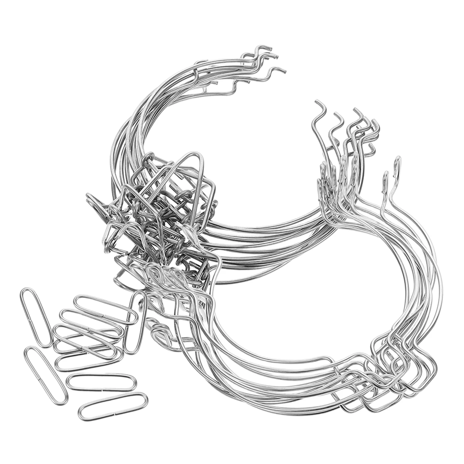 

10pcs Glass Canister Collars Stainless Steel Locking Wire Clamps Sealing Buckles Replacement Accessories For Glass Jars Leak