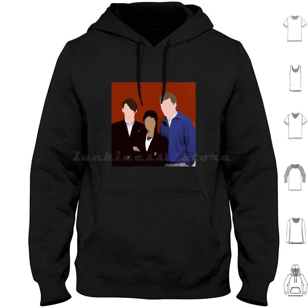 Council Of Style Sudadera con capucha Algodón Manga larga Vector Art Modfather Weller Style Council
