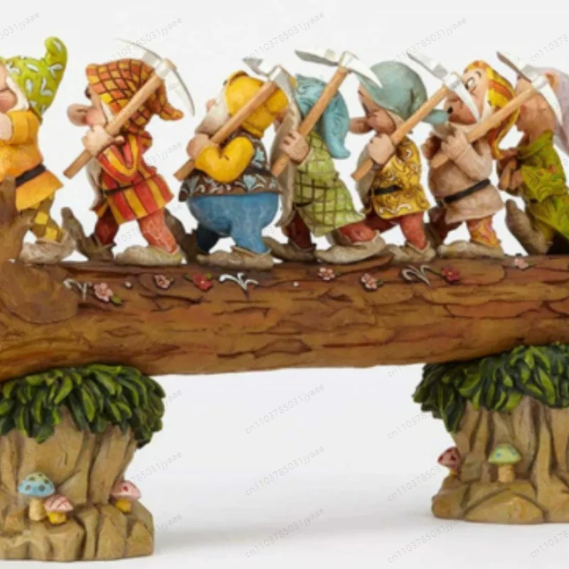 New cross-border resin Seven Dwarfs Resin Gnome Garden Decorative Garden Resin Gnome